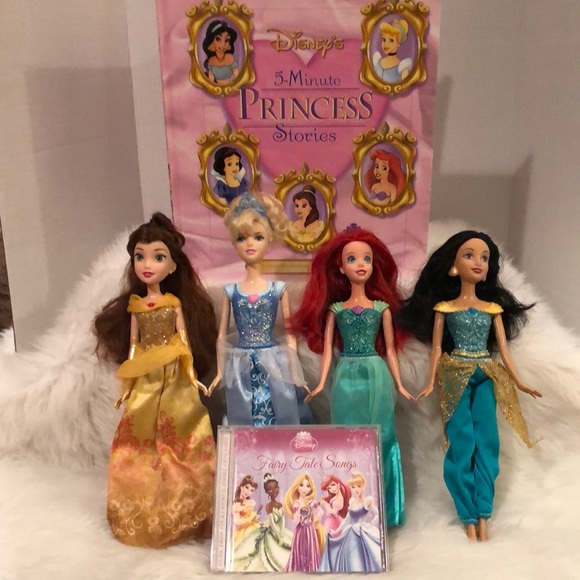 Disney Princess Dolls/Set of 3 - Picture 1 of 7